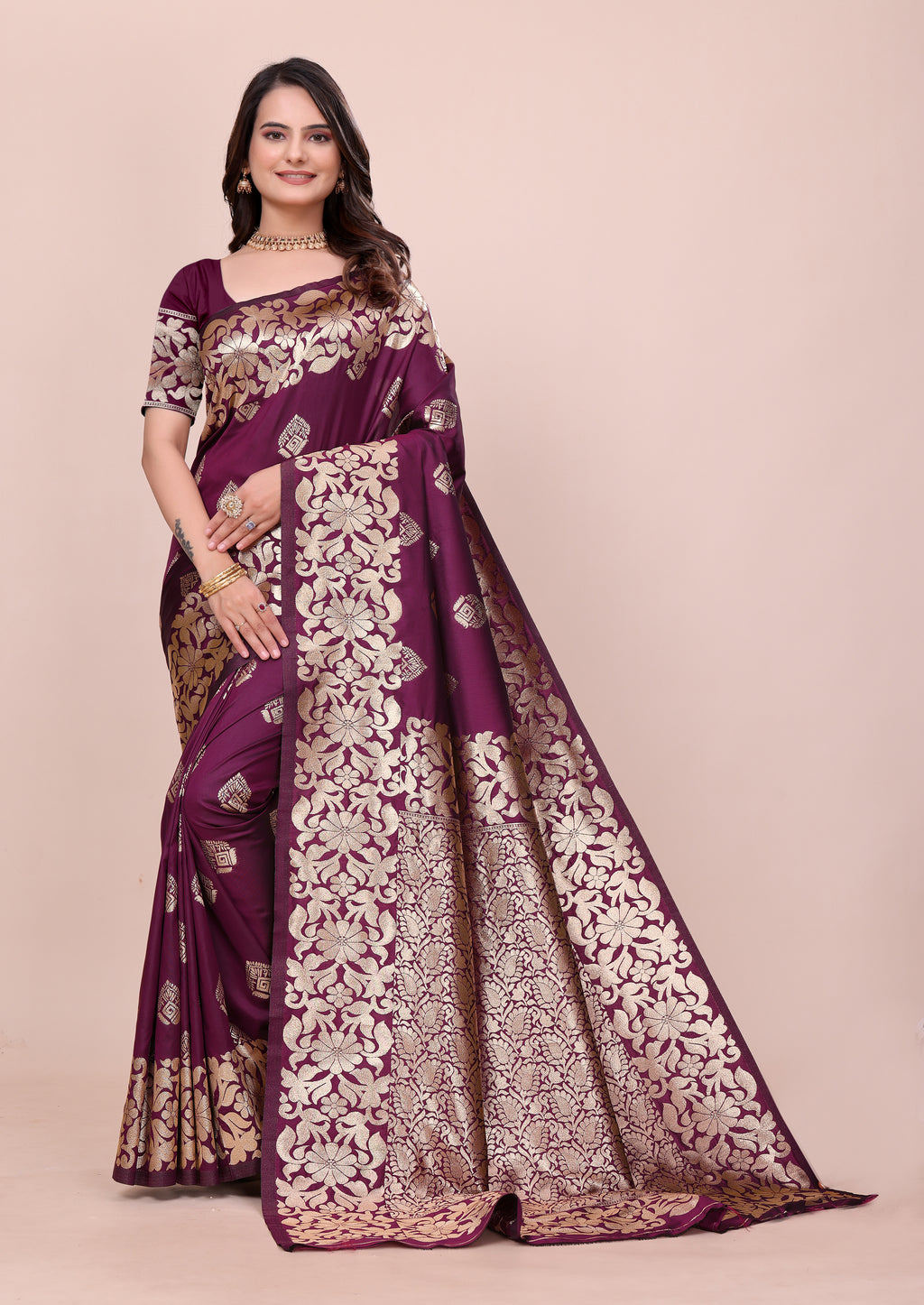Banarasi silk saree